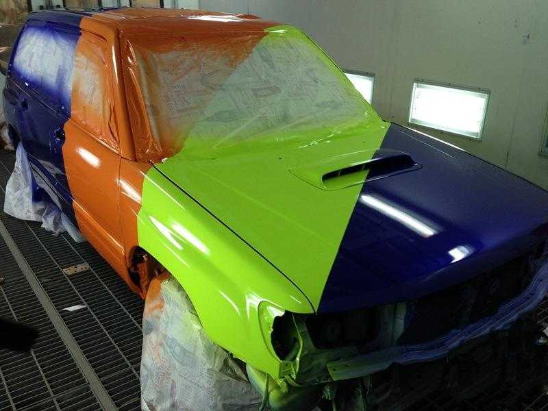 Дефекты покраски автомобиля