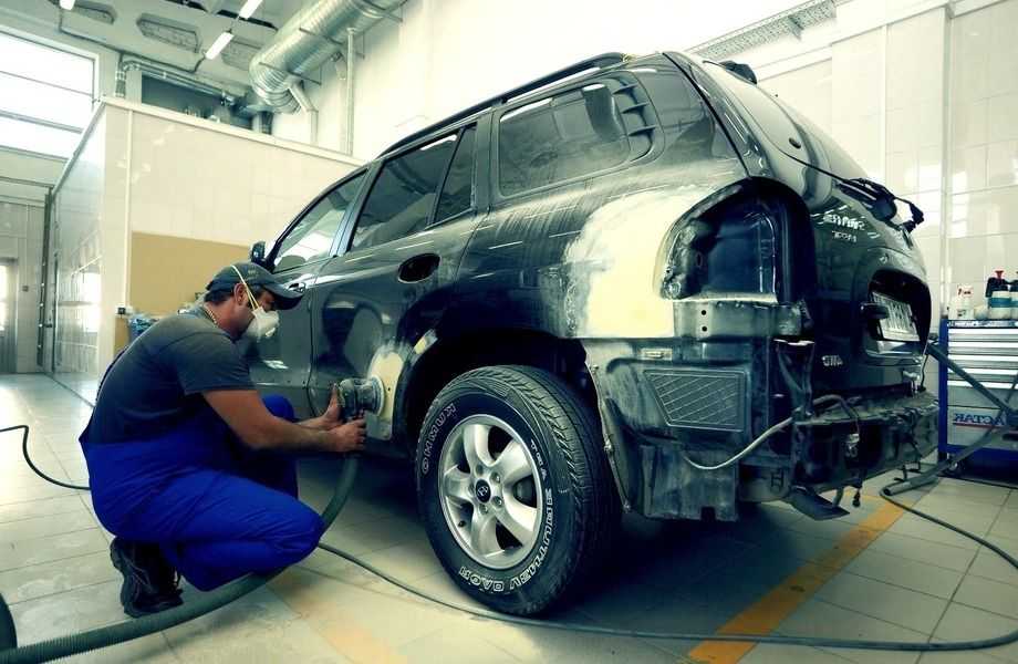 Кузовной ремонт алюминиевого кузова