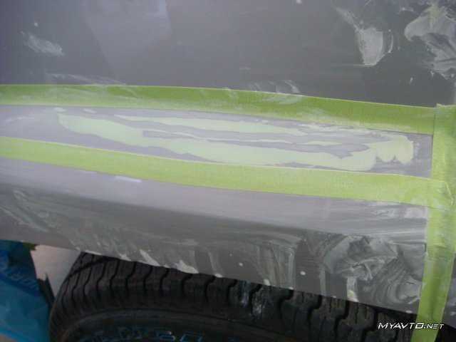 Как убрать подтеки на автомобиле после покраски