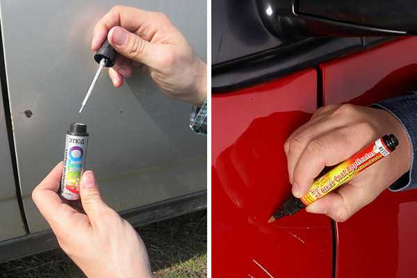 Лайфхак: как разными методами заделать сколы краски на автомобиле своими руками