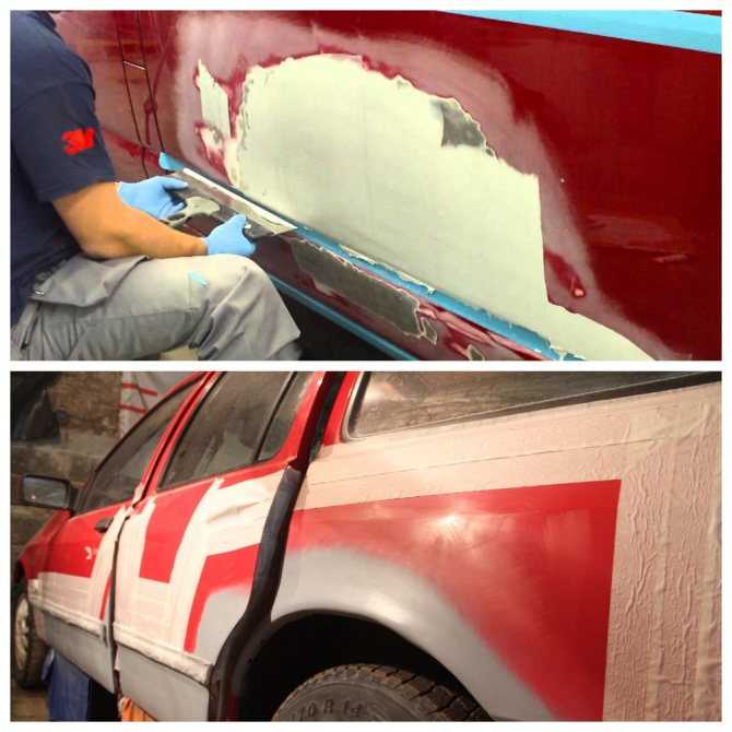 Как покрасить ржавчину на машине из баллончика